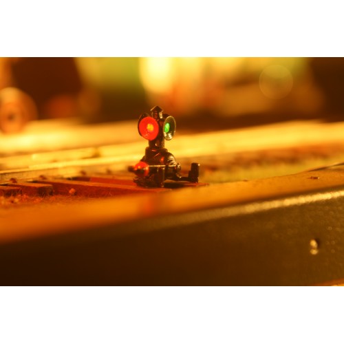 Track Accessories: O Scale Manual Adlake Brass Switchstand TAS-100